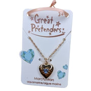 Birthstone Heart Lockets