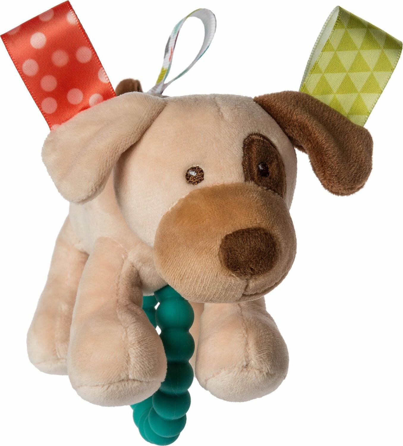 Taggies Buddy Dog Teether Rattle - 5"