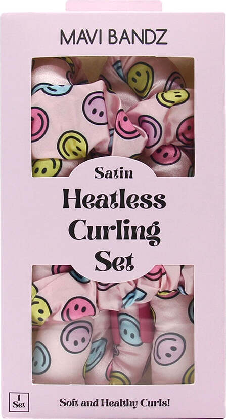 Smiley Satin Curling Set (assorted)