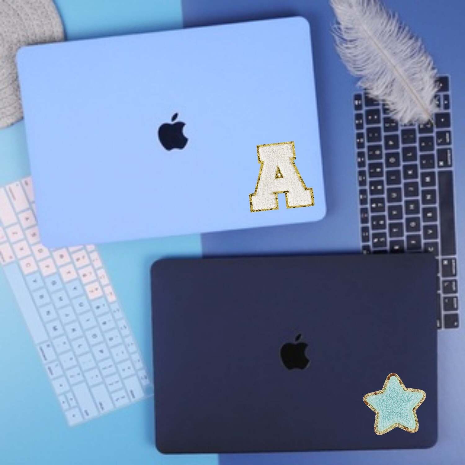 Varsity Shape Sticker Patches (assorted)