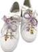Purple Pearl Bow Shoe Charms (assorted)