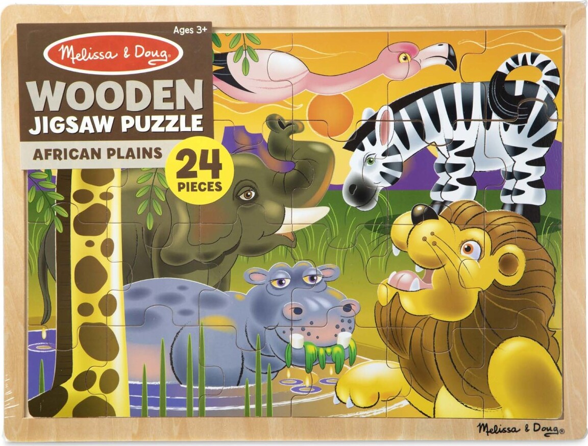 African Plains Jigsaw (24 pc)