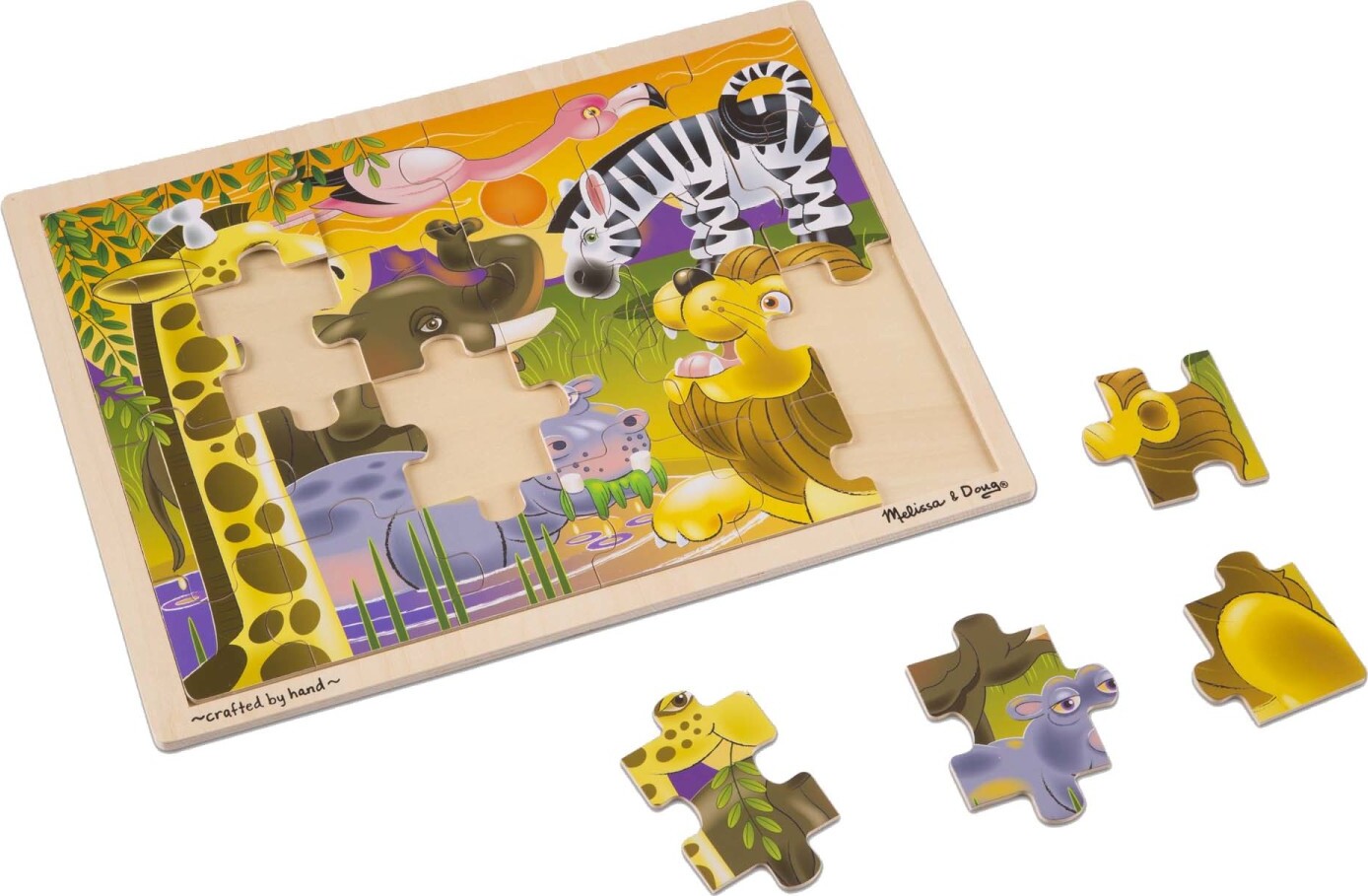African Plains Jigsaw (24 pc)