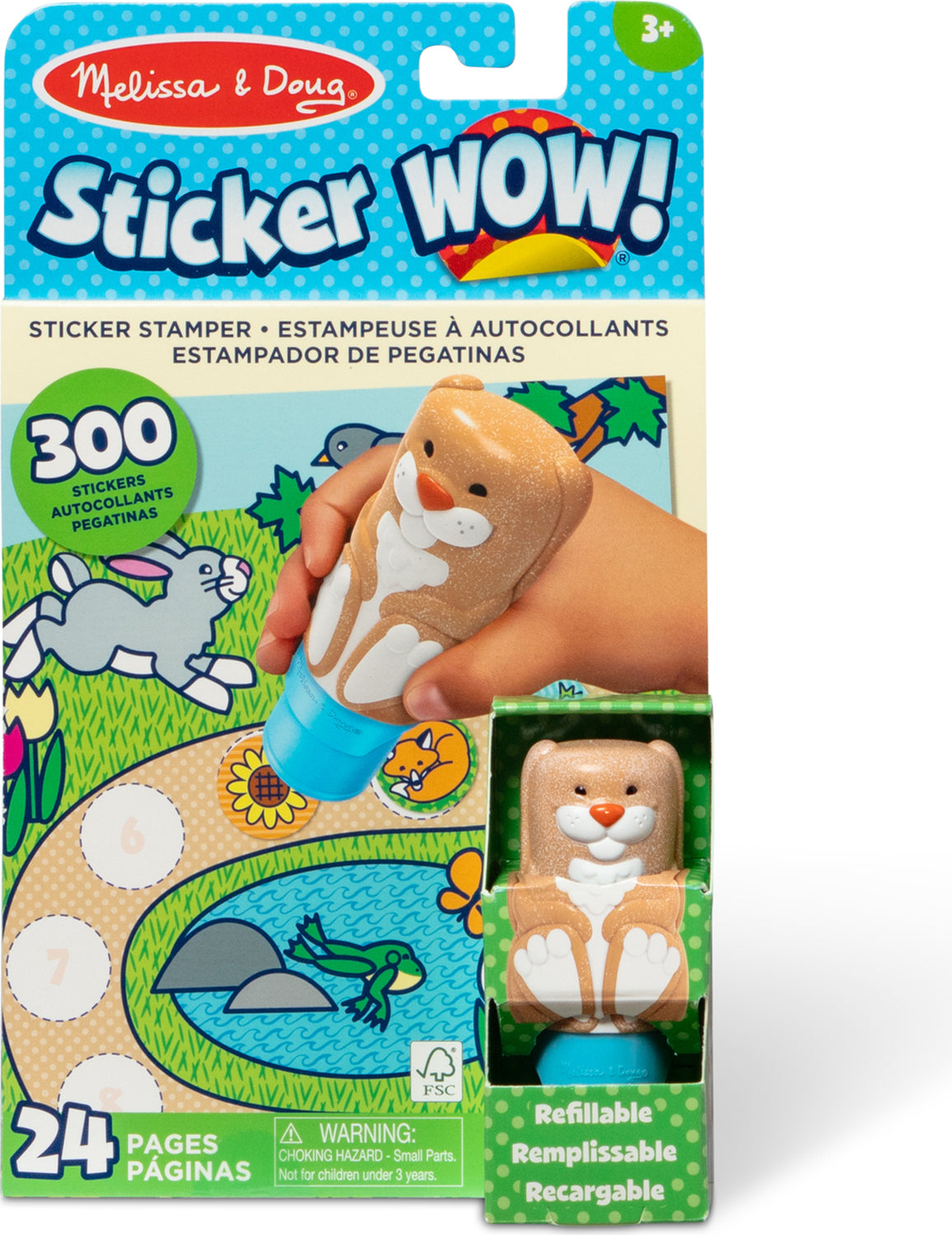Sticker WOW! Activity Pad & Sticker Stamper - Bunny