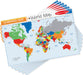 Countries of the World Write-a-Mat (Bundle of 6)