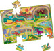 Dinosaur Chase Track Floor Puzzle