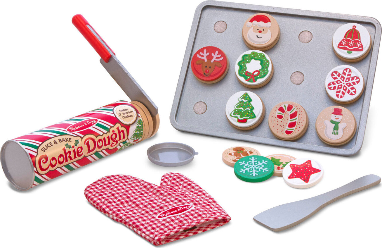 Slice & Bake Christmas Cookie Play Set