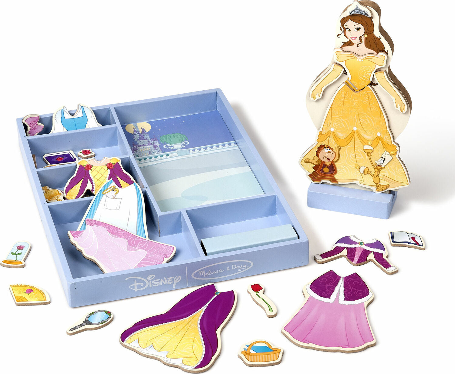princess elise magnetic dress up set Melissa & Doug Princess Magnetic Dress Up Play Set