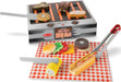 Wooden Grill & Serve BBQ Set