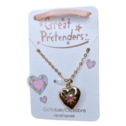 Birthstone Heart Lockets