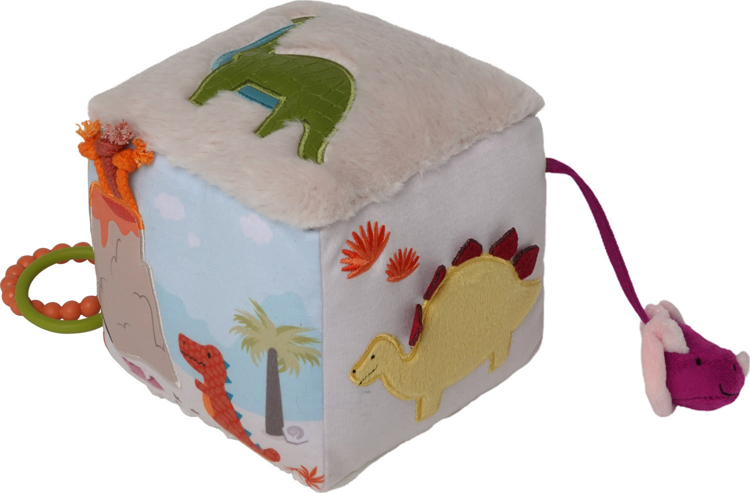 Soft Activity Cube - Dino