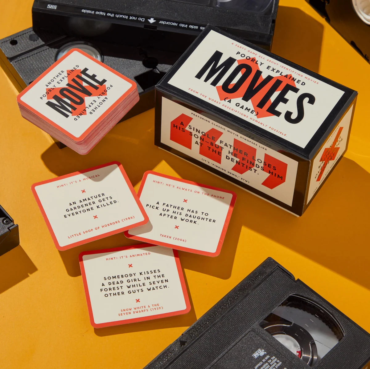 Card Game Set Poorly Explained Movies