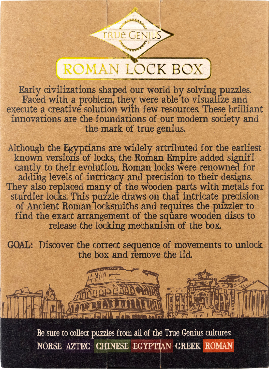 Roman Lock Box