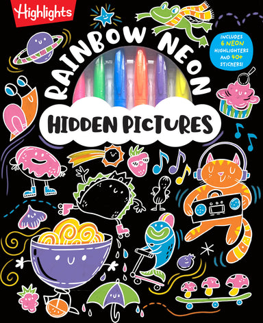 Rainbow Neon Hidden Pictures