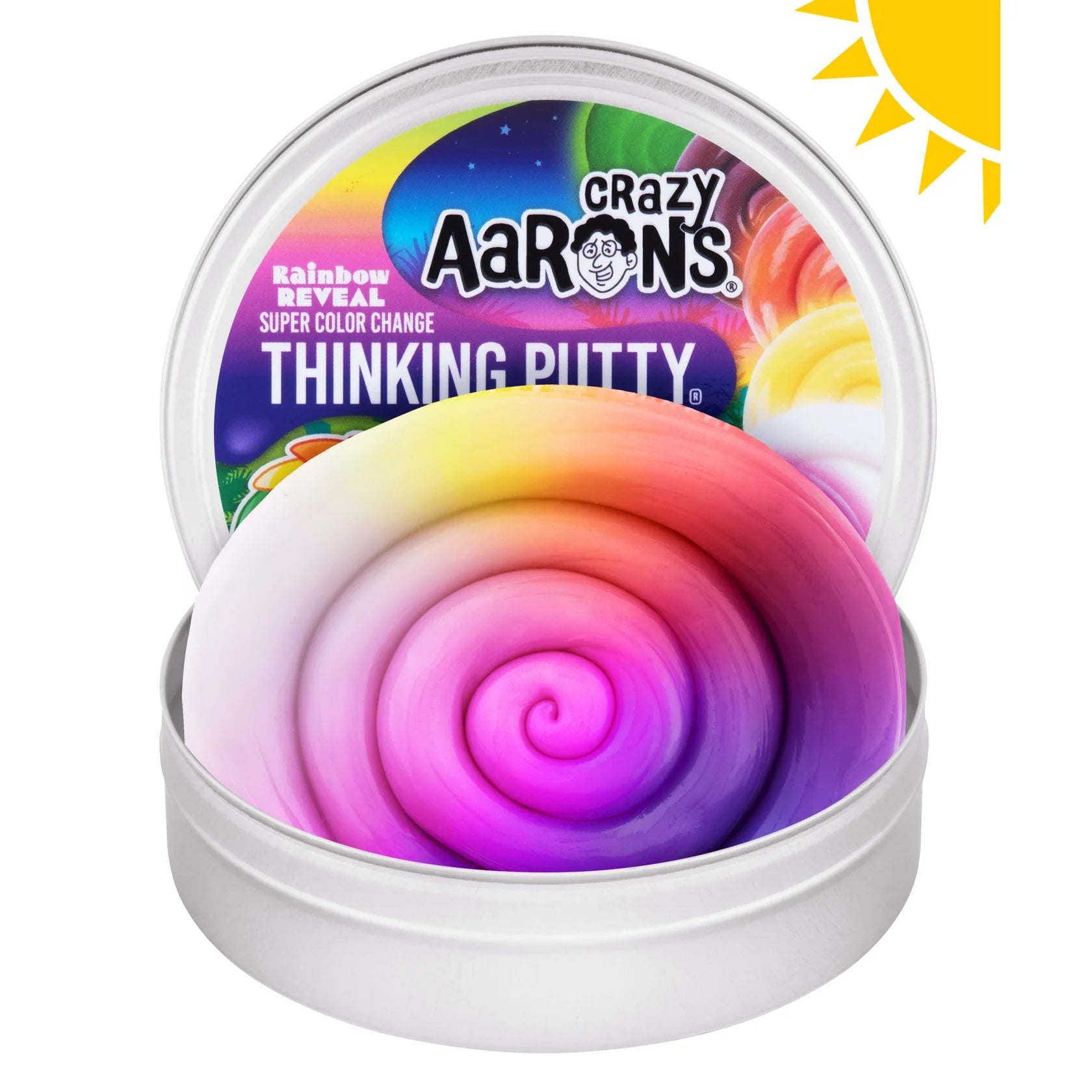Crazy Aarons Thinking Putty: Trendsetters: Rainbow Reveal