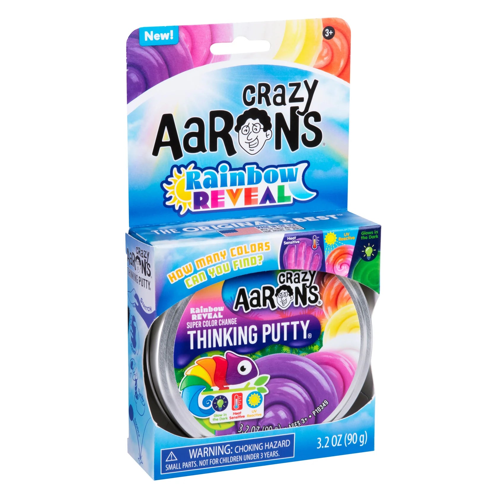 Crazy Aarons Thinking Putty: Trendsetters: Rainbow Reveal