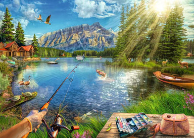 Life at the Lake 1000 Piece Puzzle