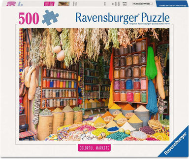 Colorful Spices, Morocco 500 Pc Puzzle