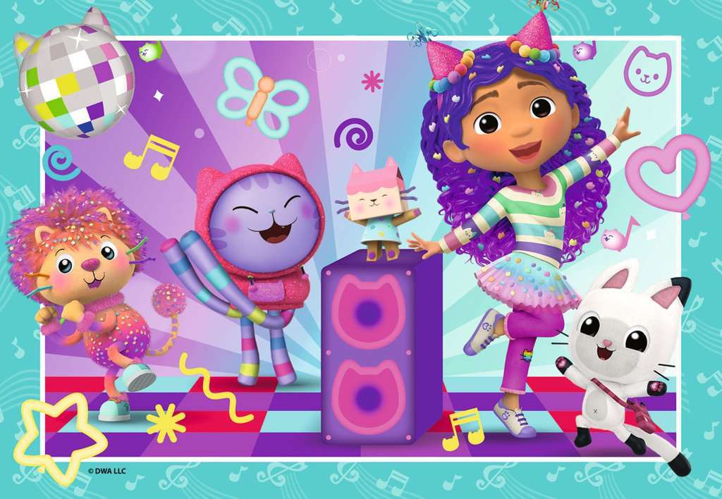 Gabby's Dollhouse: Ready to Party! Puzzle (2x24 pc)