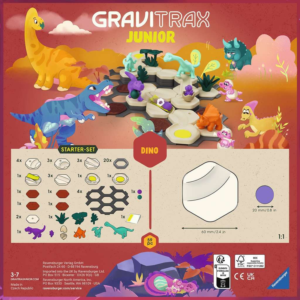 GraviTrax Junior: Dinosaur Starter Set S