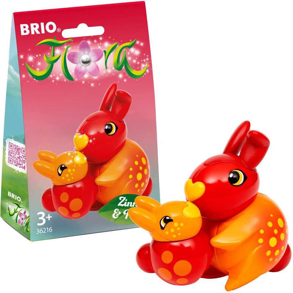 BRIO Flora: Zinnia & Peach