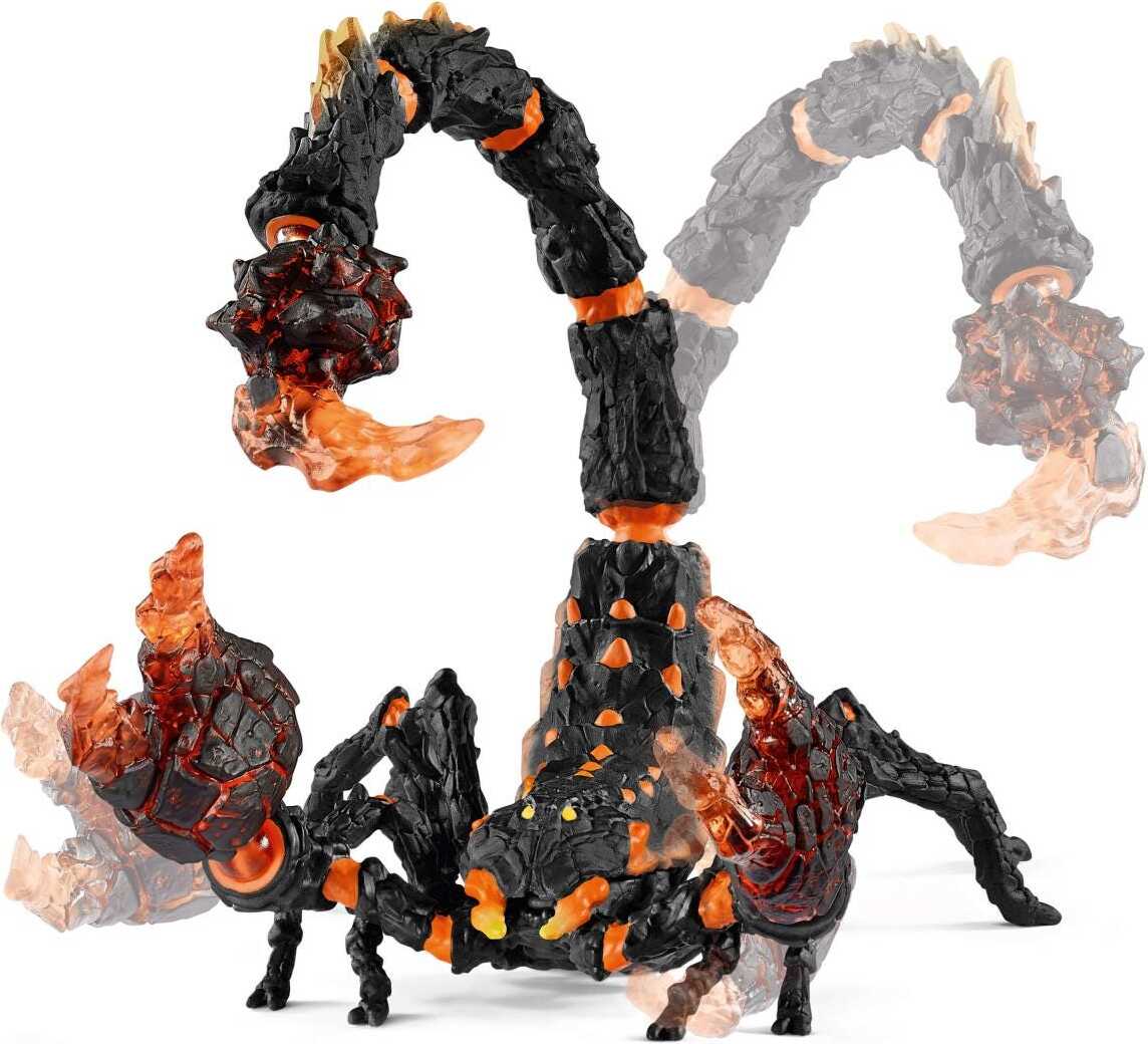 Lava Scorpion Action Figure Character Toy