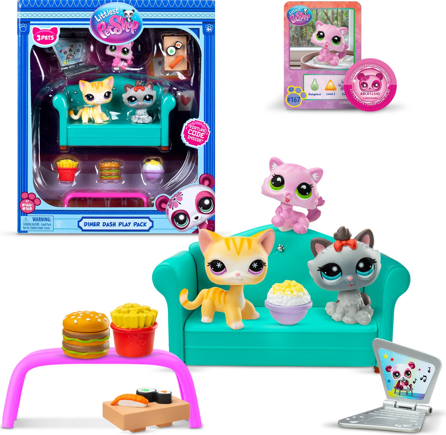Littlest Pet Shop Diner Dash Play Set