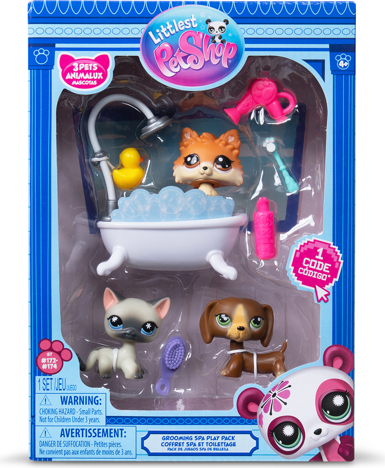 Littlest Pet Shop Grooming Spa Set