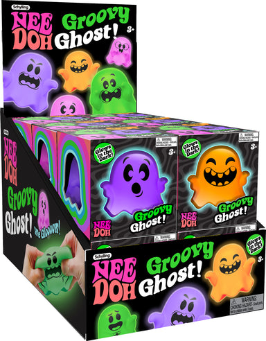 Nee Doh Groovy Ghost (assorted colors)