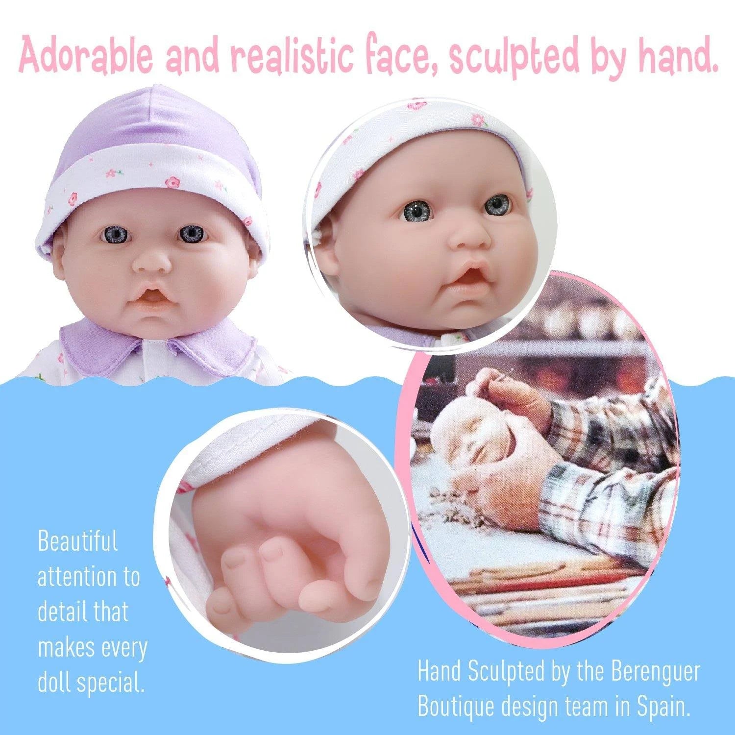 La Baby ® 16" Soft Body Baby Doll