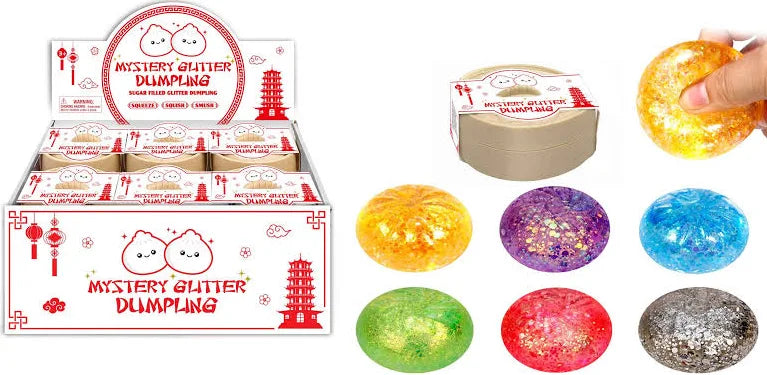 Surprise Dumplin' with Shaped Glitter
