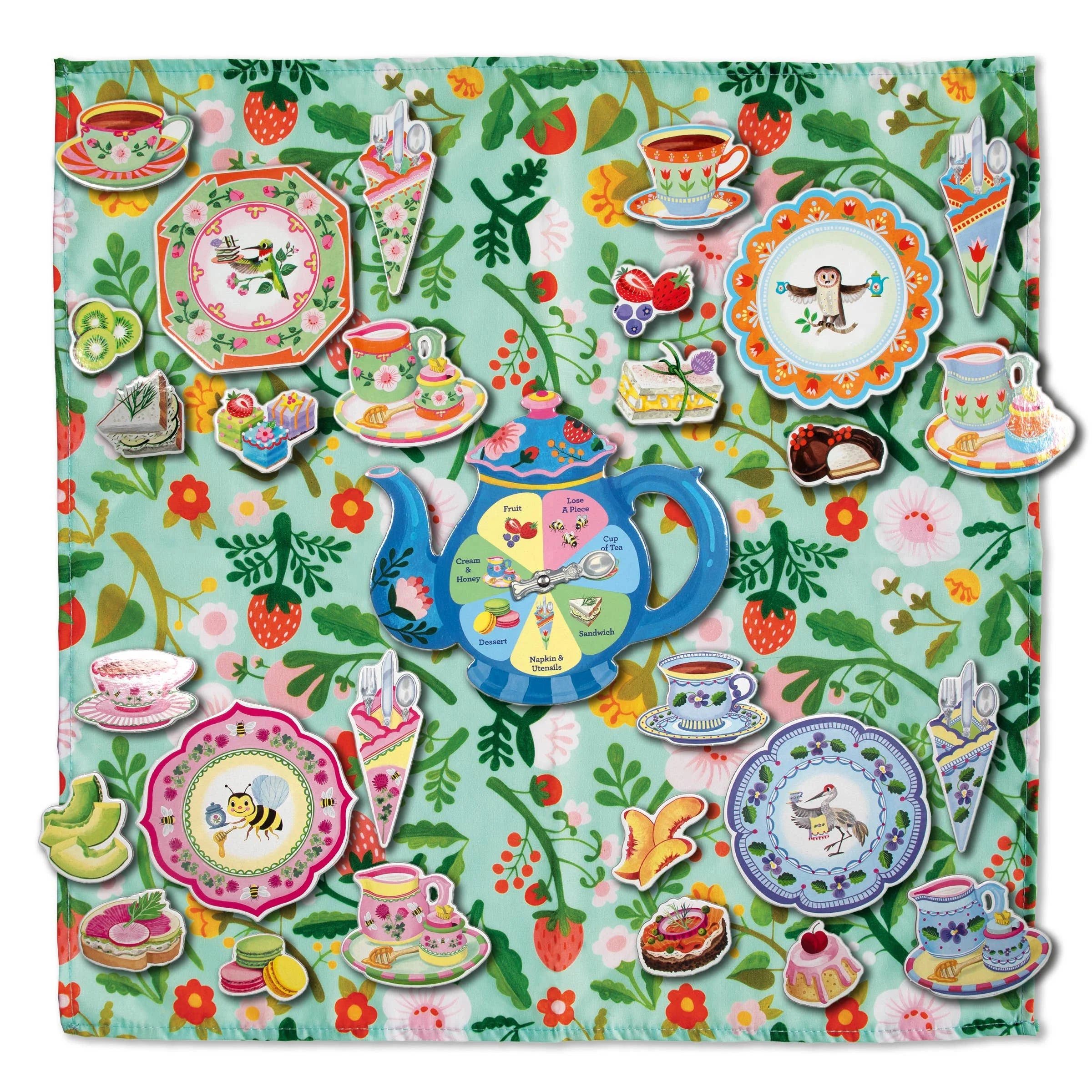 Kitten's Time For Tea Spinner Game