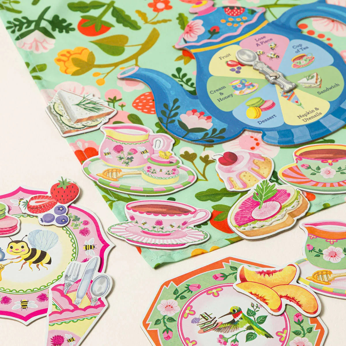Kitten's Time For Tea Spinner Game