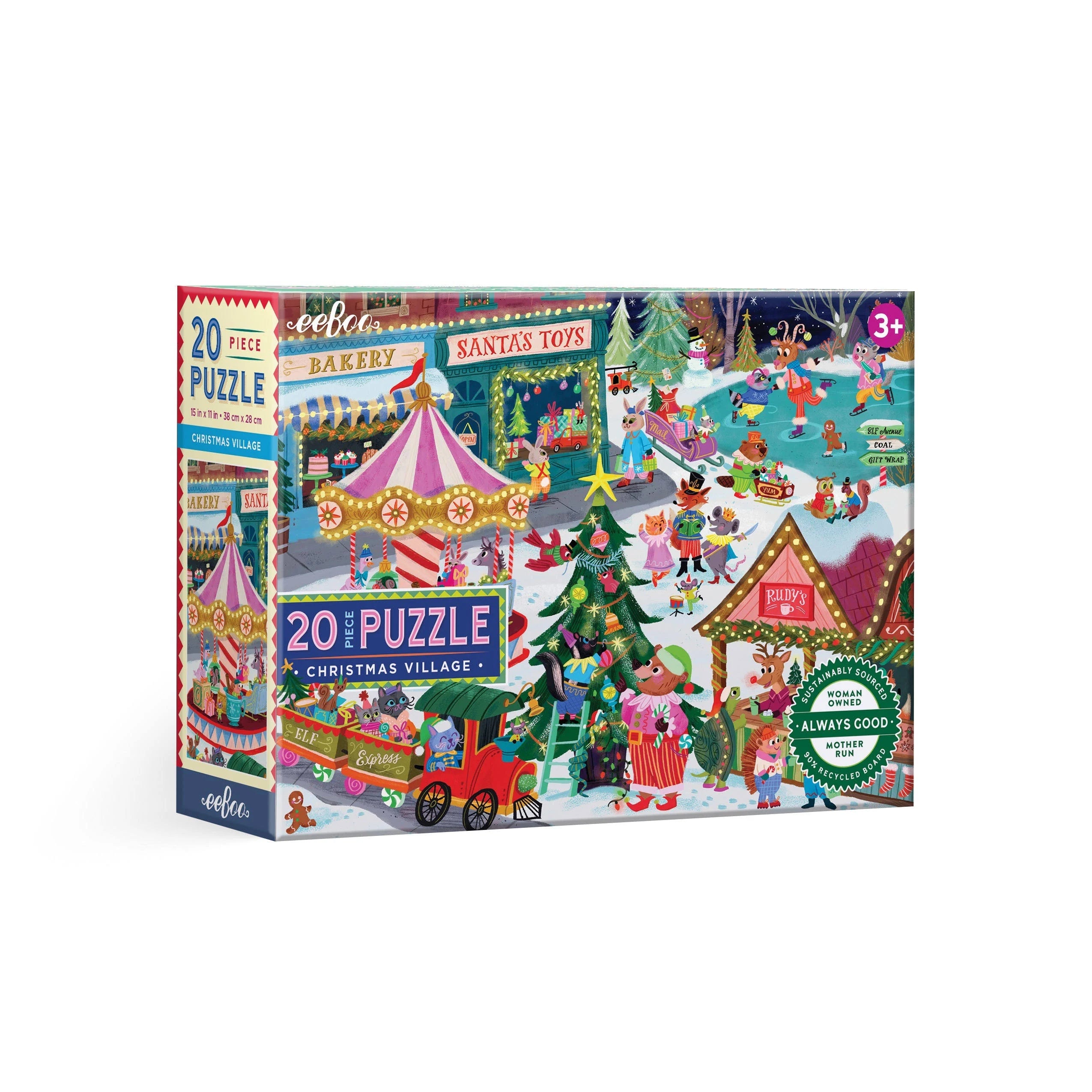 Christmas Village 20pc Puzzle