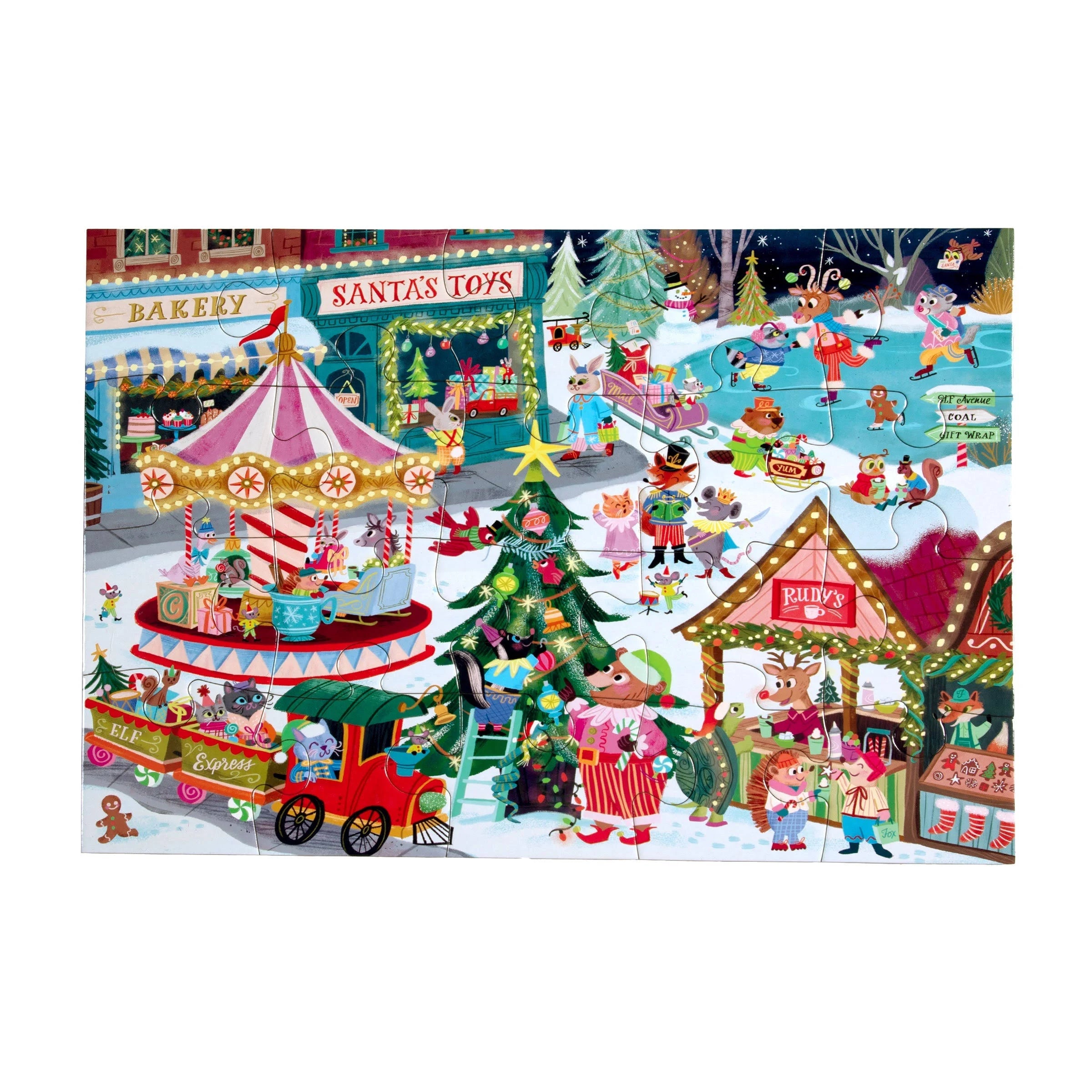 Christmas Village 20pc Puzzle