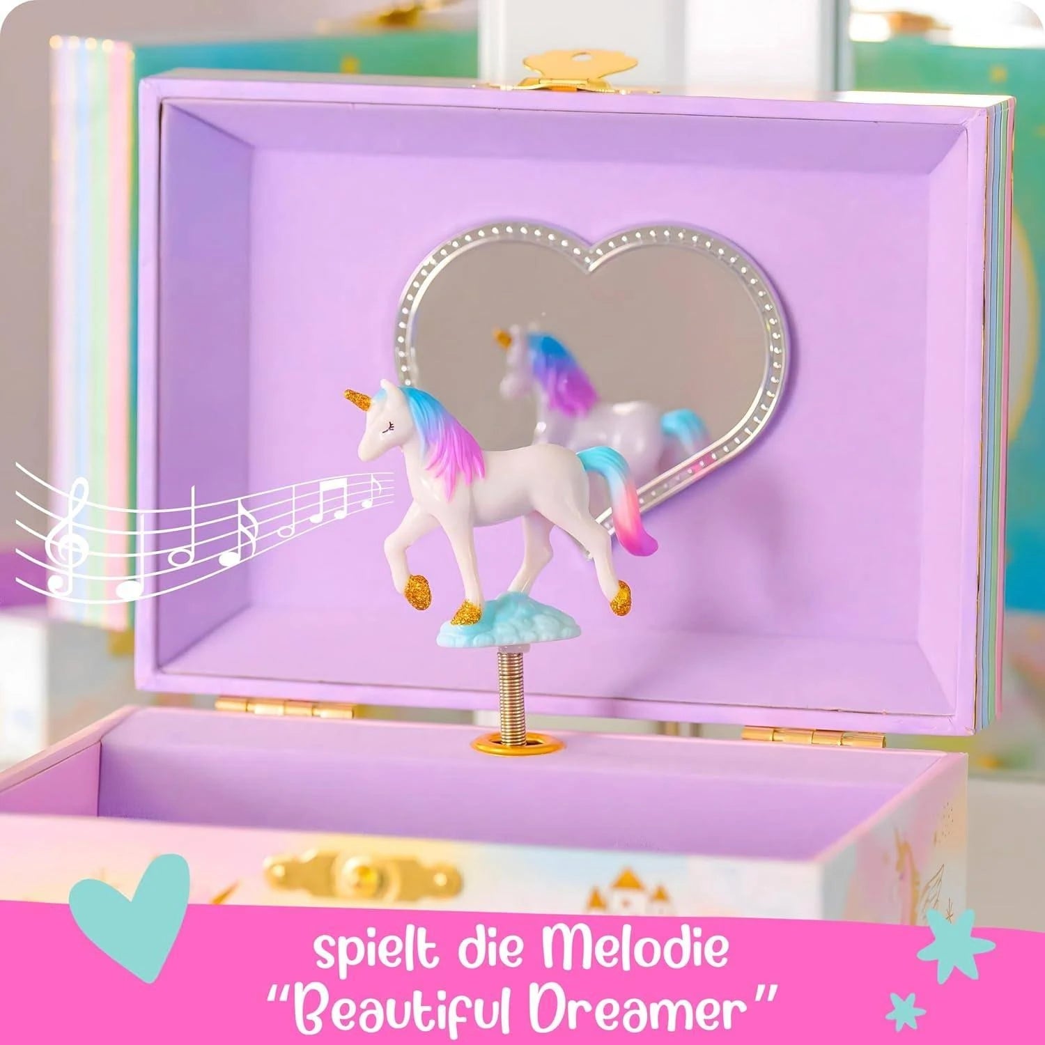 Unicorn Musical Jewelry Box