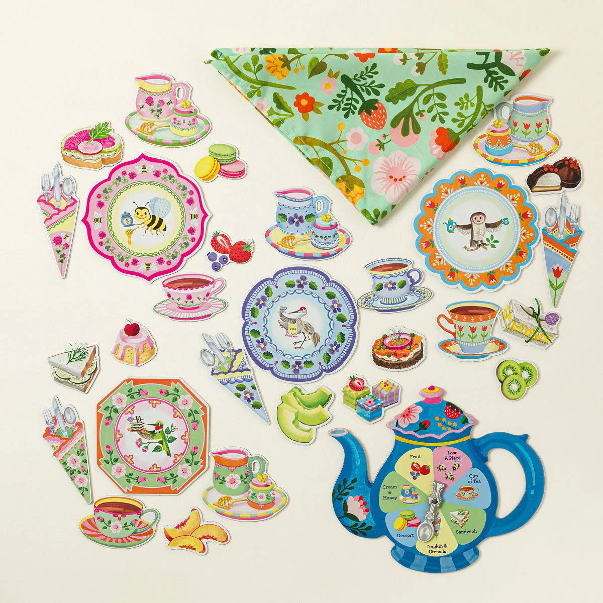 Kitten's Time For Tea Spinner Game