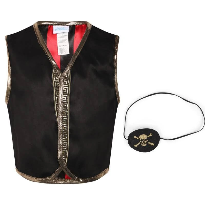Pirate Vest With Eye Patch
