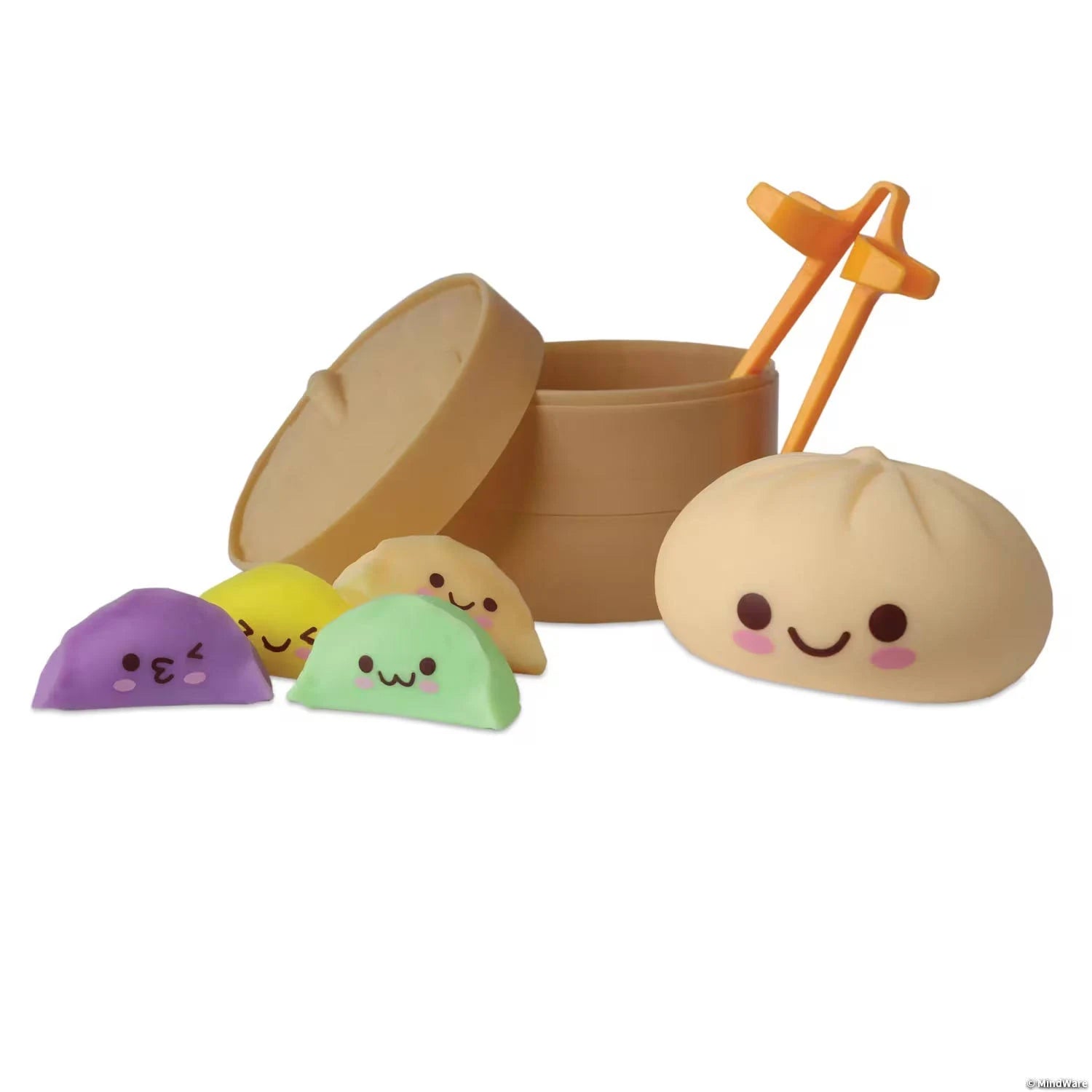 Foodie Fidget - Squishy Boa Bun and Dumplings
