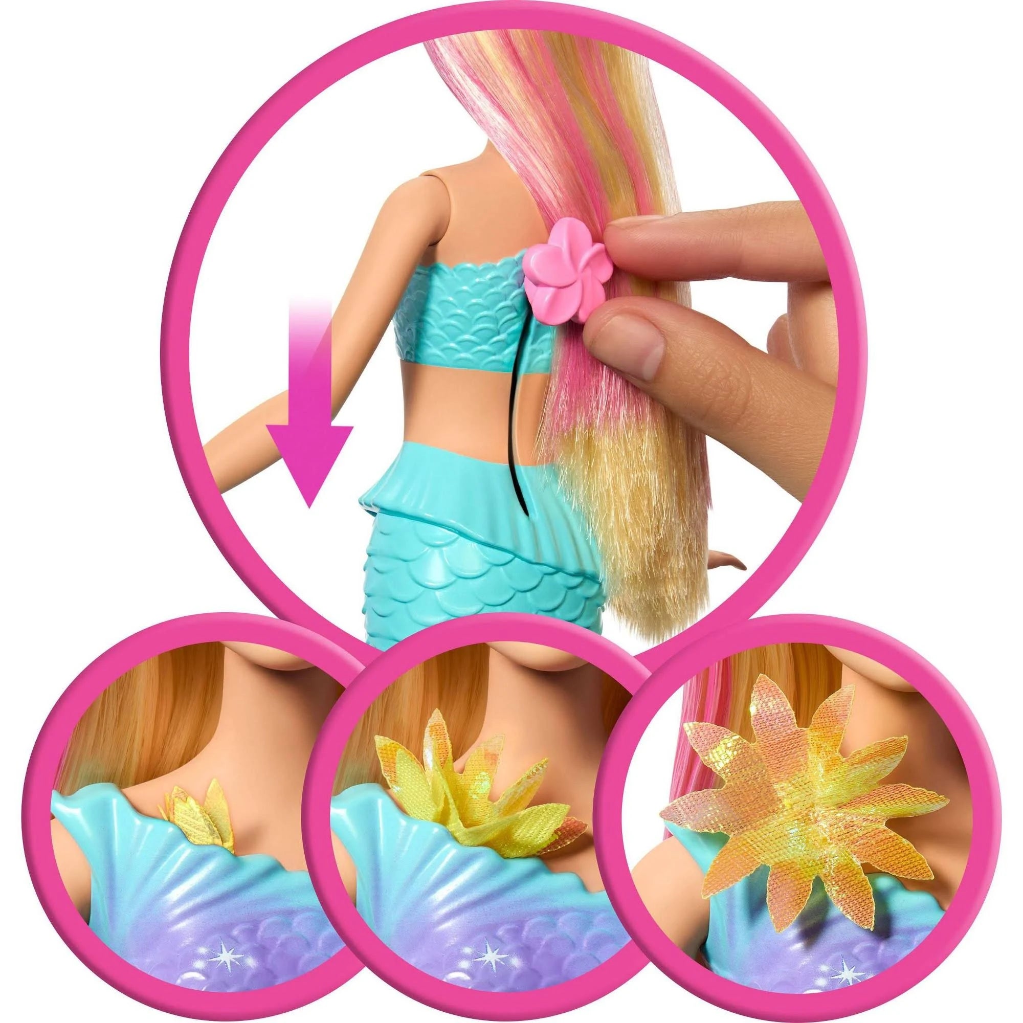 Barbie Blooming Feature Mermaid