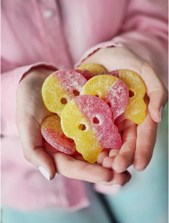 Bubs Sour Skalle Lemon Rasbperry Swedish Candy
