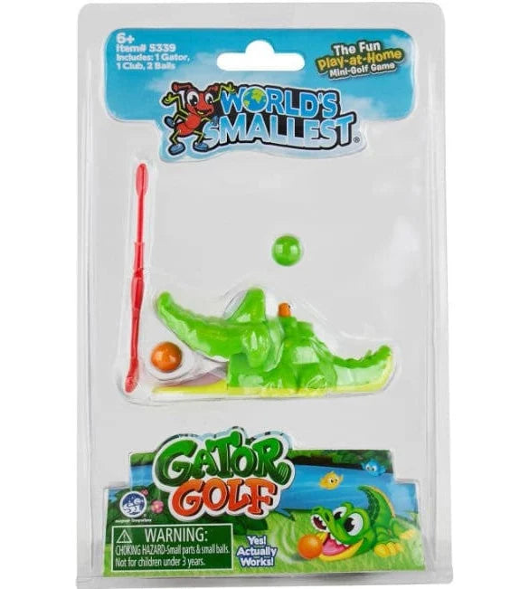 World's Smallest Gator Golf