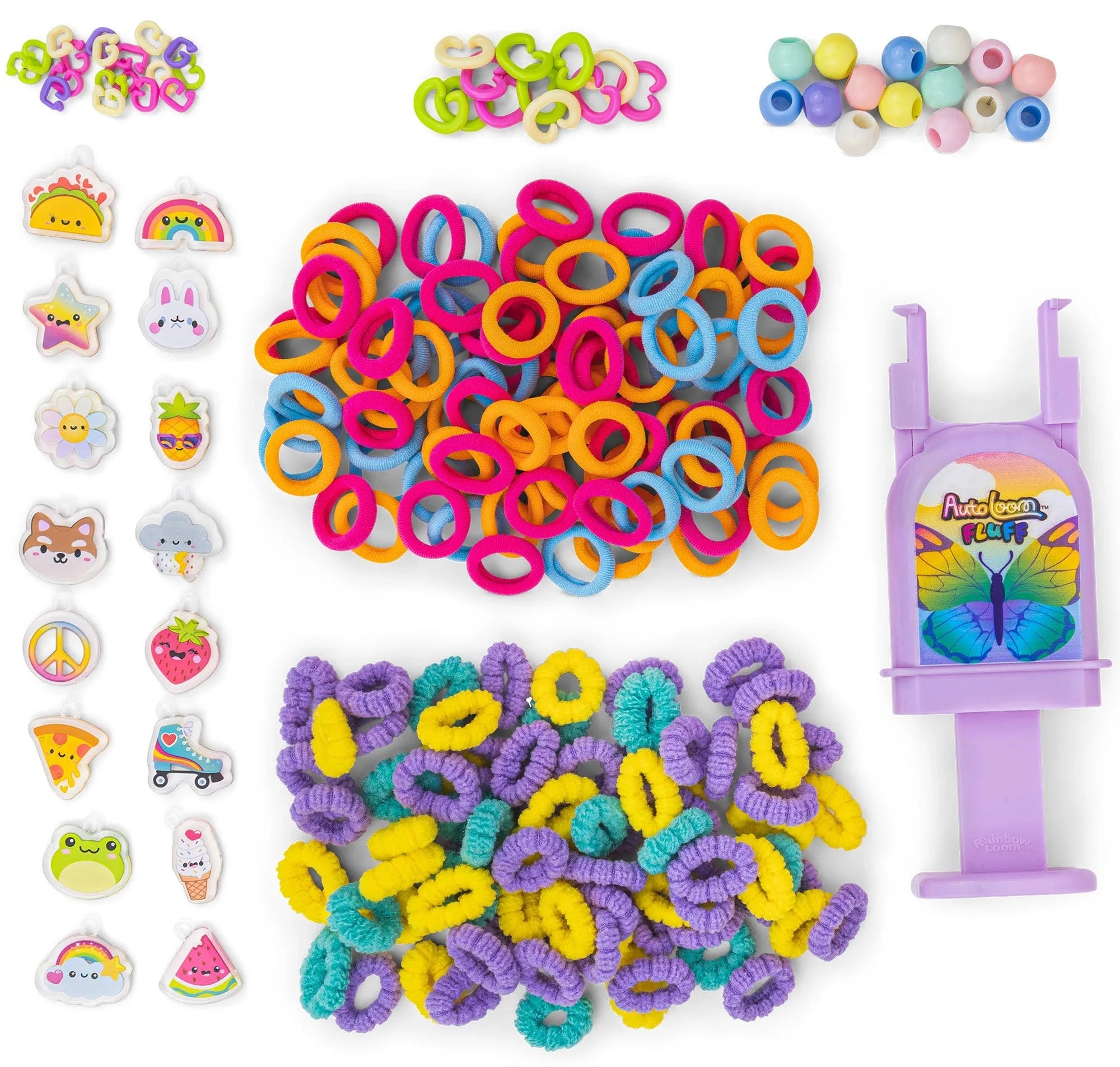 Rainbow Loom Fluff Band Bracelet Kit