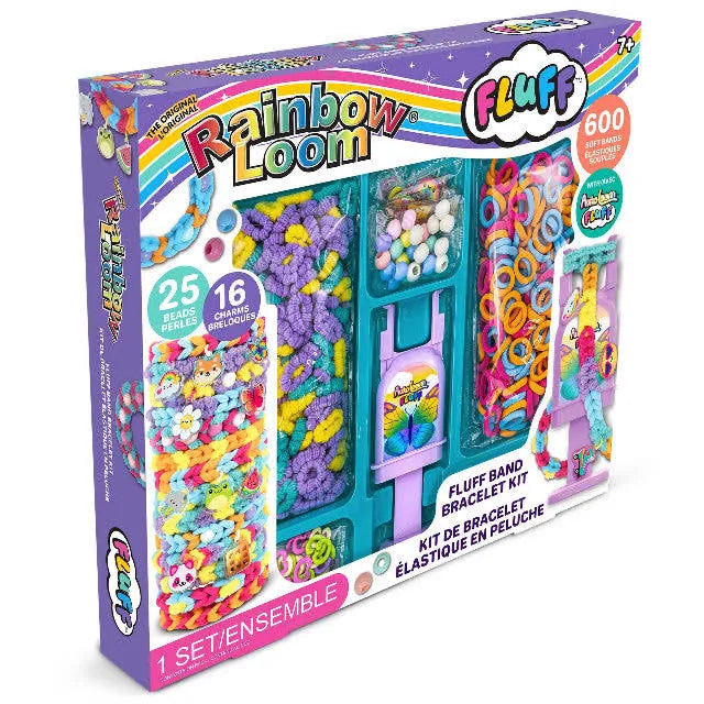Rainbow Loom Fluff Band Bracelet Kit
