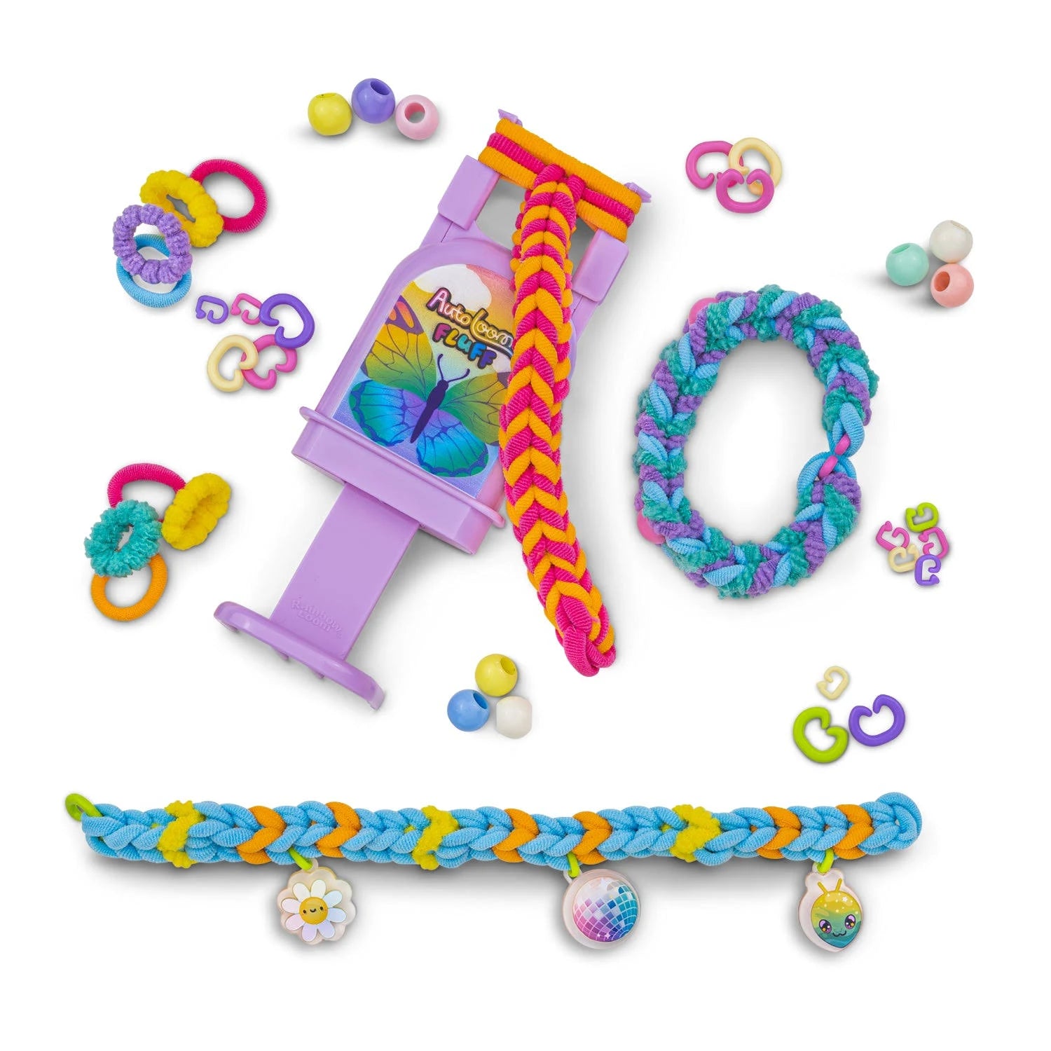 Rainbow Loom Fluff Band Bracelet Kit