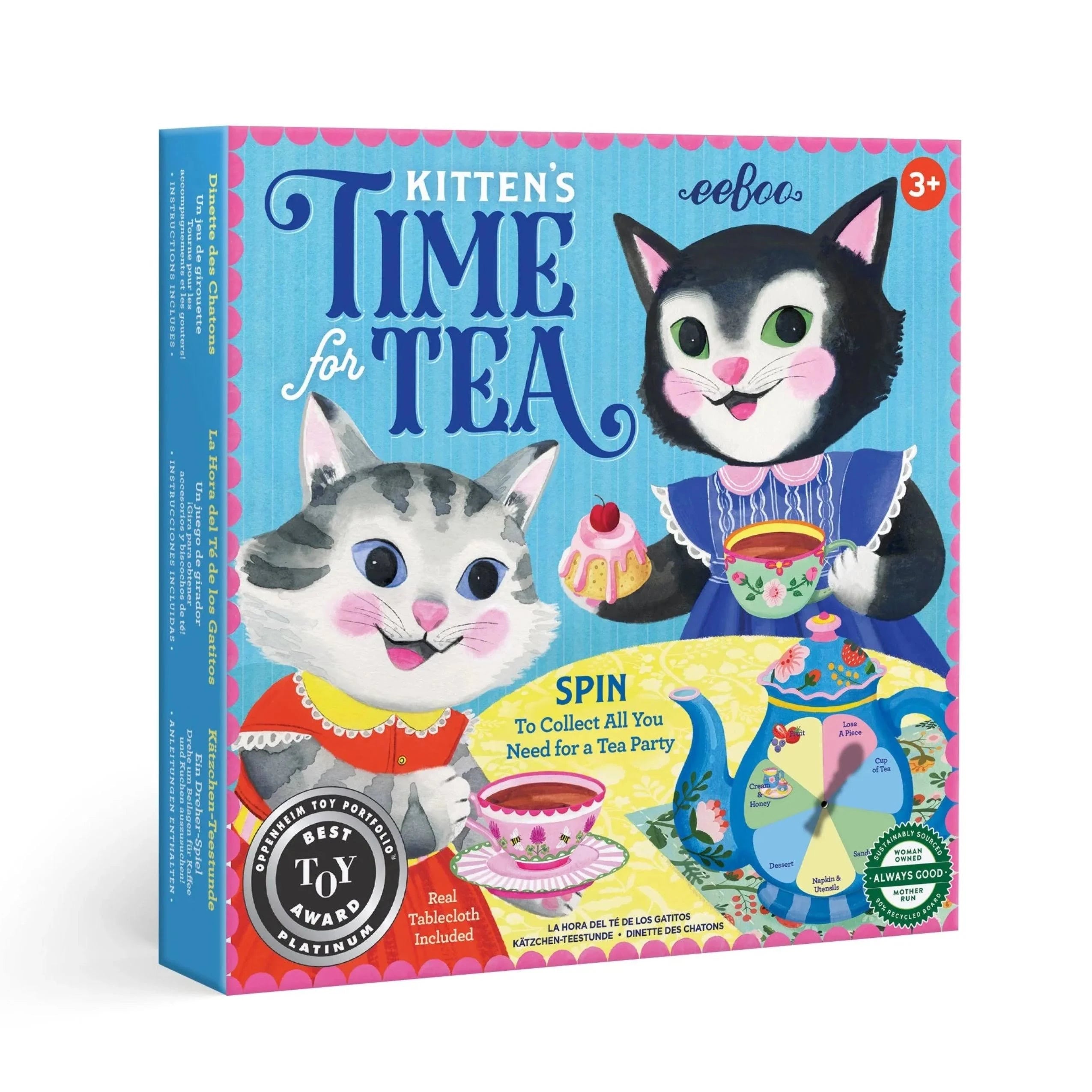 Kitten's Time For Tea Spinner Game