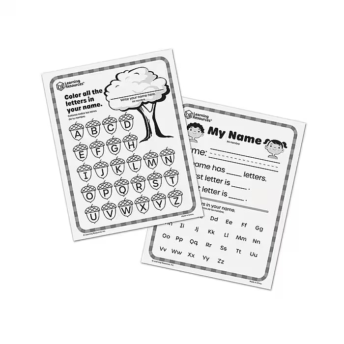 Skill Builders! Preschool Letters