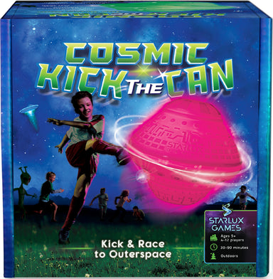 Cosmic Kick the Can: Outdoor Play with a Galactic Twist | Ages 5+, 4-12+ players | For Fans of Alien Toys, Kids Outdoor Toys and Sports & Outdoor Play Toys | Also Use for Kickball and Hacky Sack