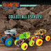 Crazy Truck - Pull Back Dinosaur Truck - Yellow