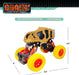 Crazy Truck - Pull Back Dinosaur Truck - Yellow